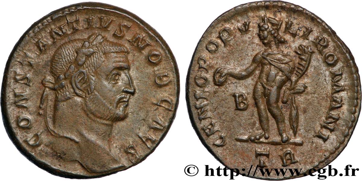 CONSTANTIUS I Follis ou nummus AU