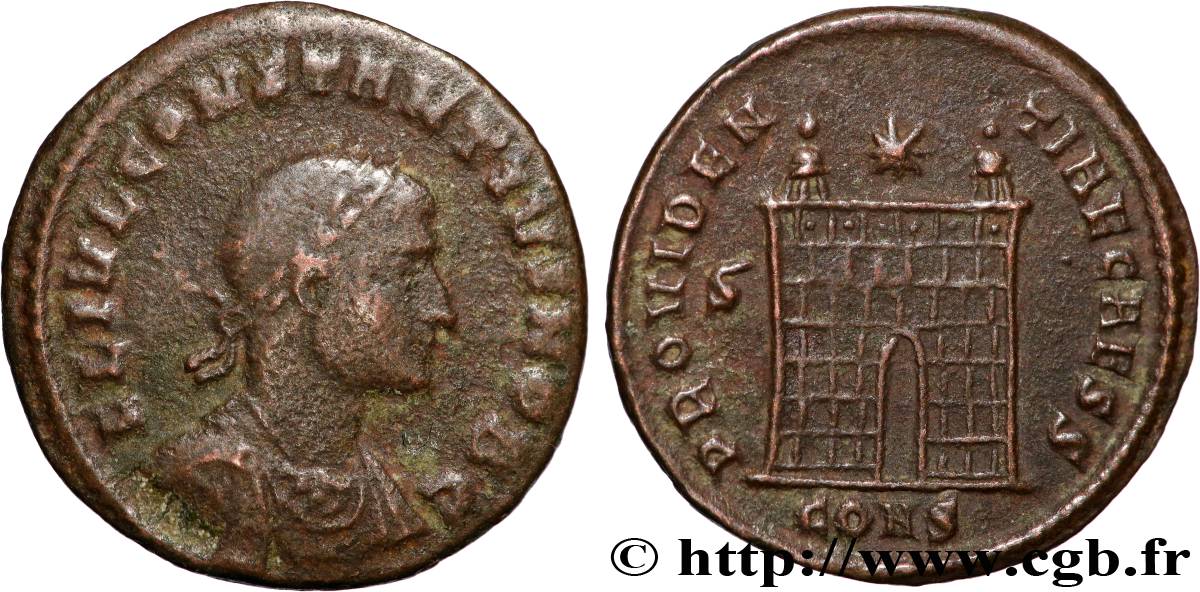 CONSTANTIUS II Centenionalis ou nummus XF/AU