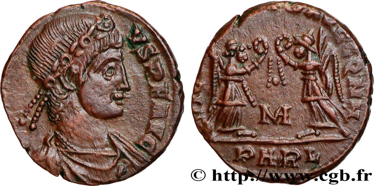 CONSTANCE II Centenionalis ou nummus SUP