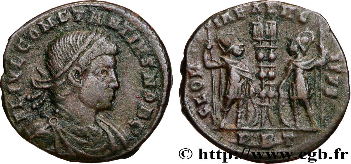 CONSTANTIUS II Centenionalis ou nummus AU