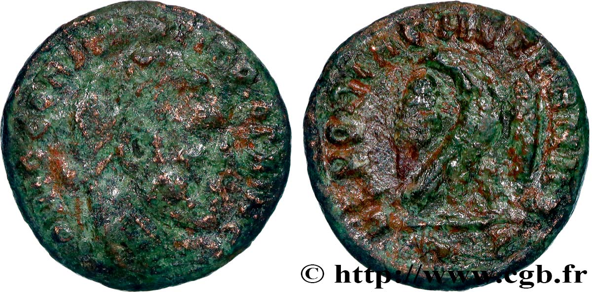 CONSTANTIUS I Demi-follis ou demi-nummus VF/VF