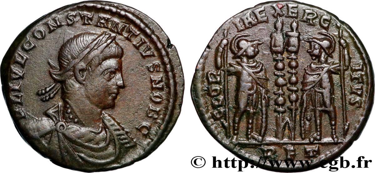 CONSTANCE II Centenionalis ou nummus SUP