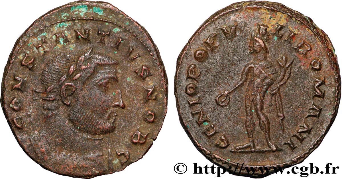 CONSTANTIUS I Follis ou nummus fVZ