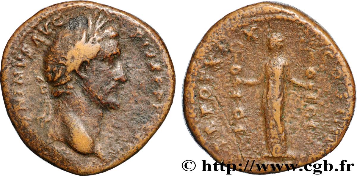 ANTONINUS PIUS Sesterce VF