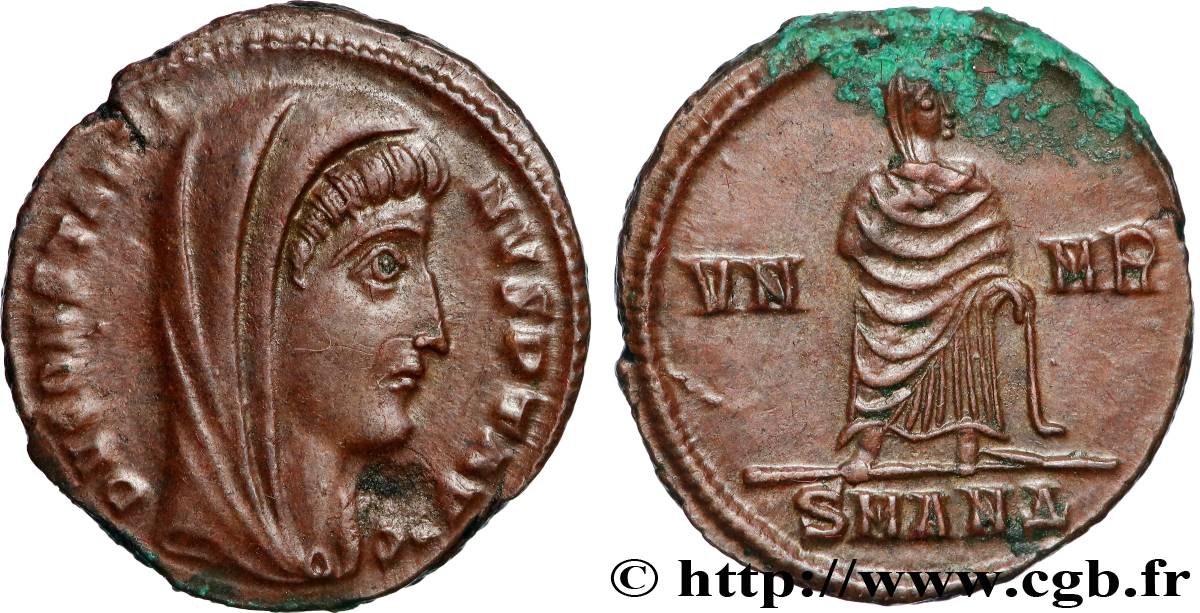 CONSTANTINE I THE GREAT Centenionalis ou nummus AU