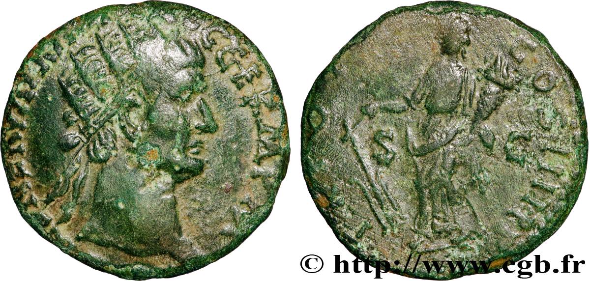 TRAJAN Dupondius TB+