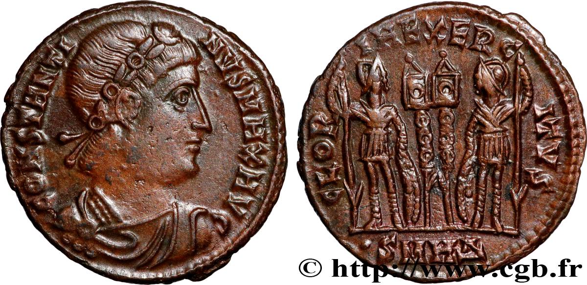 CONSTANTINO I EL MAGNO Centenionalis ou nummus EBC
