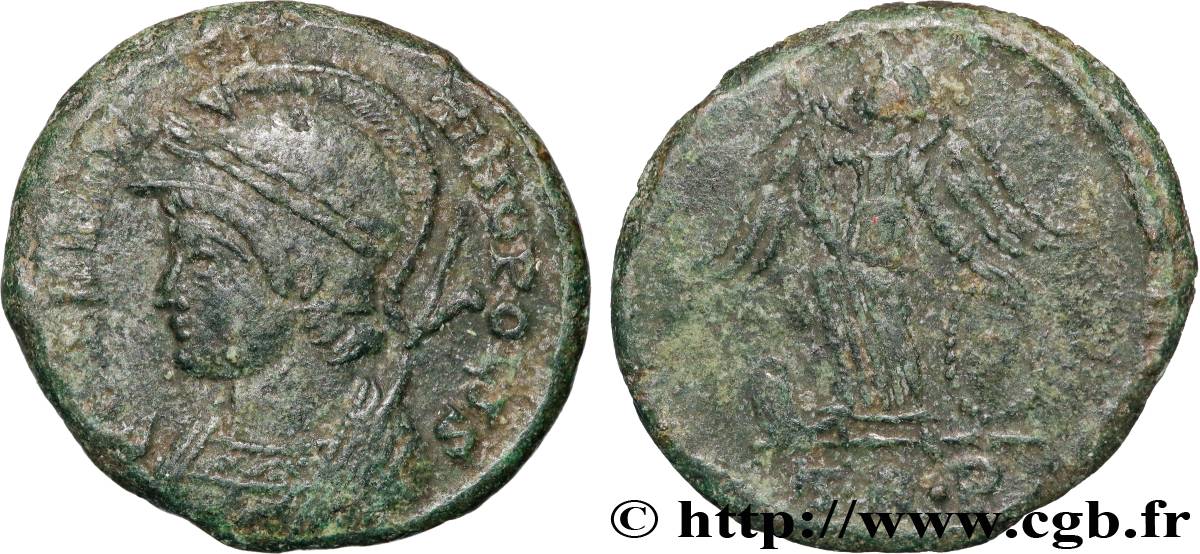 CONSTANTINOPOLIS Centenionalis ou nummus MBC/BC+