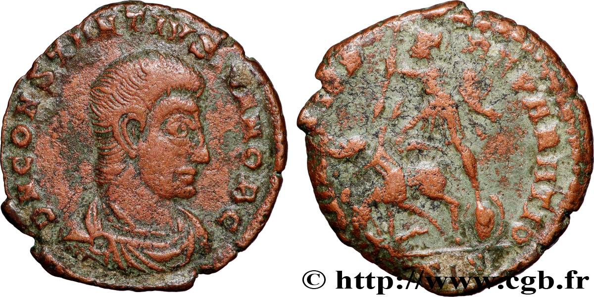 CONSTANTIUS GALLUS Demi-maiorina SS