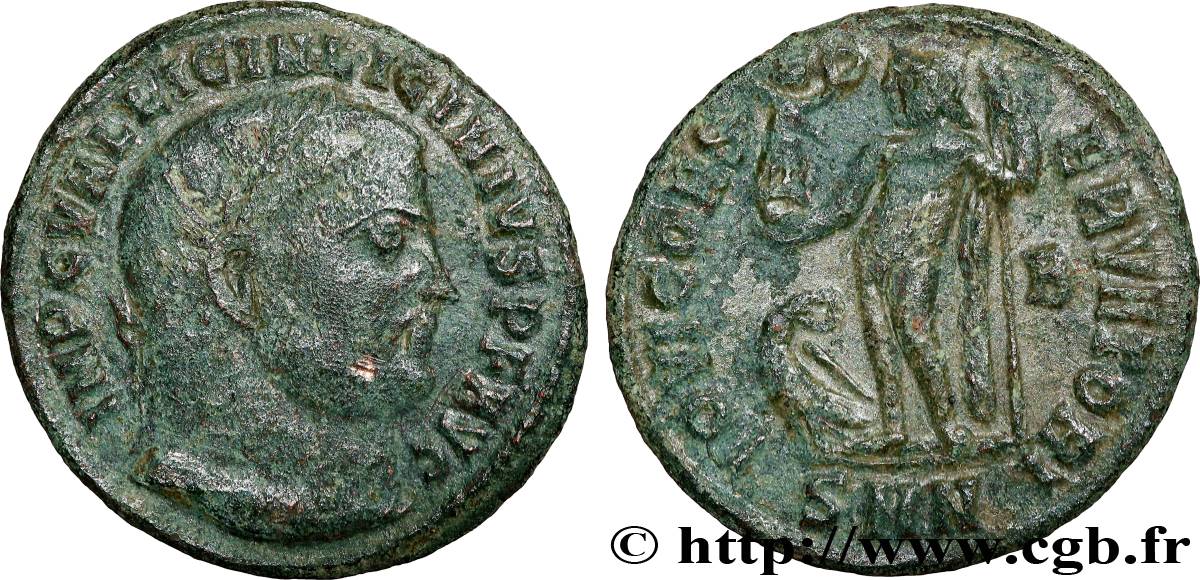 LICINIUS Ier Follis ou nummus TTB