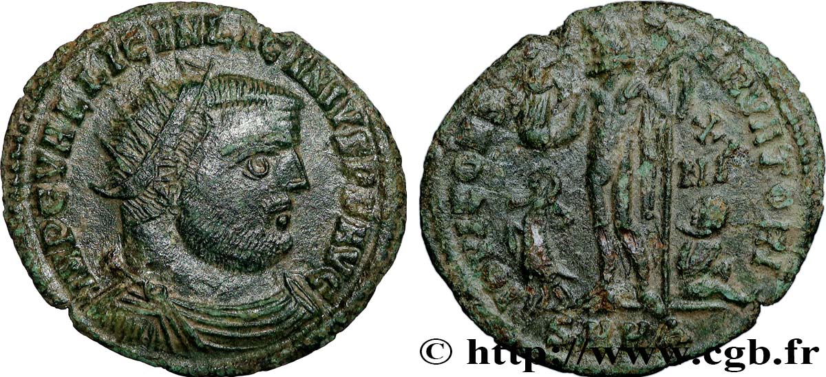 LICINIUS I Follis ou nummus AU/XF