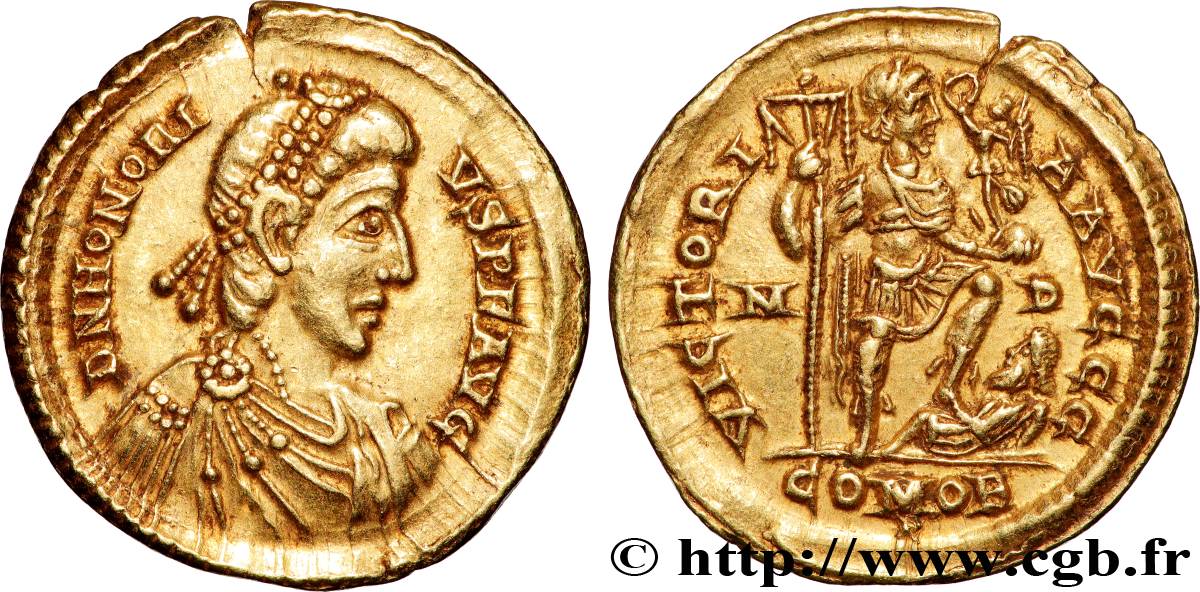 HONORIUS Solidus MS