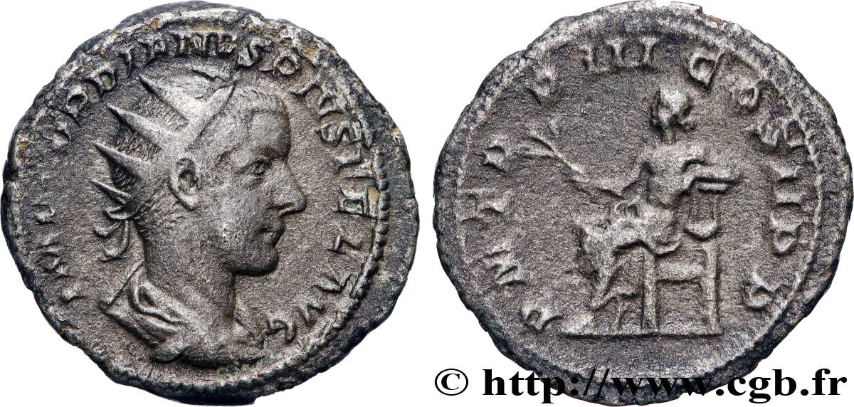 GORDIAN III Antoninien AU/XF