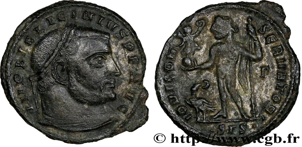 LICINIUS I Follis ou nummus AU