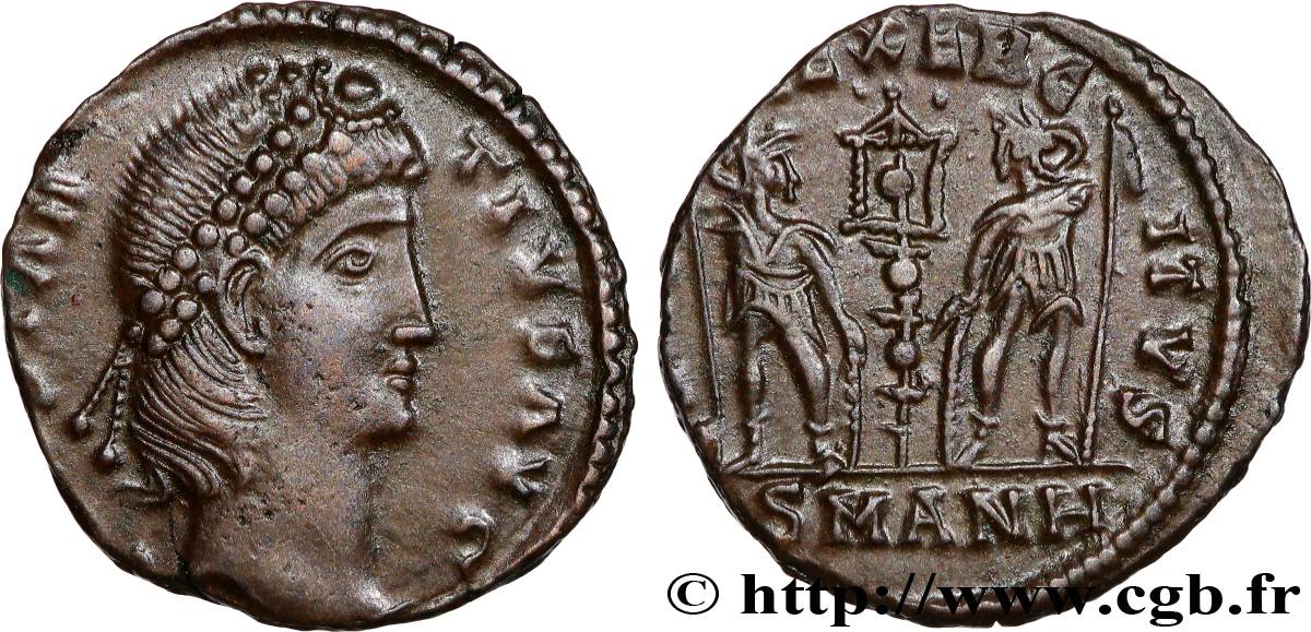 CONSTANCE II Centenionalis ou nummus SUP