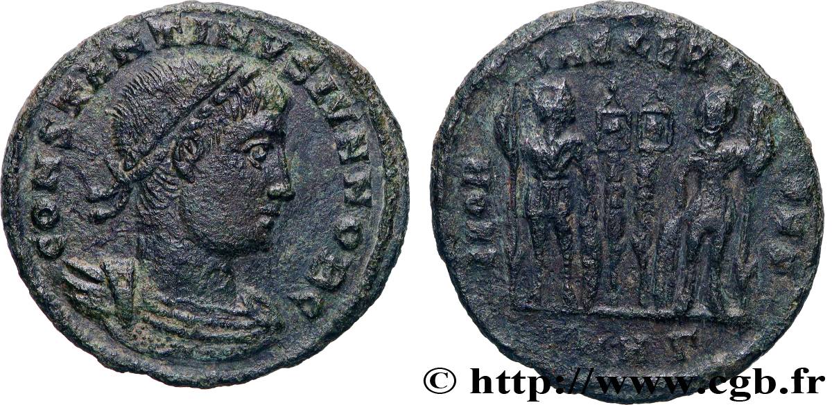 CONSTANTINO II Centenionalis ou nummus MBC+/MBC