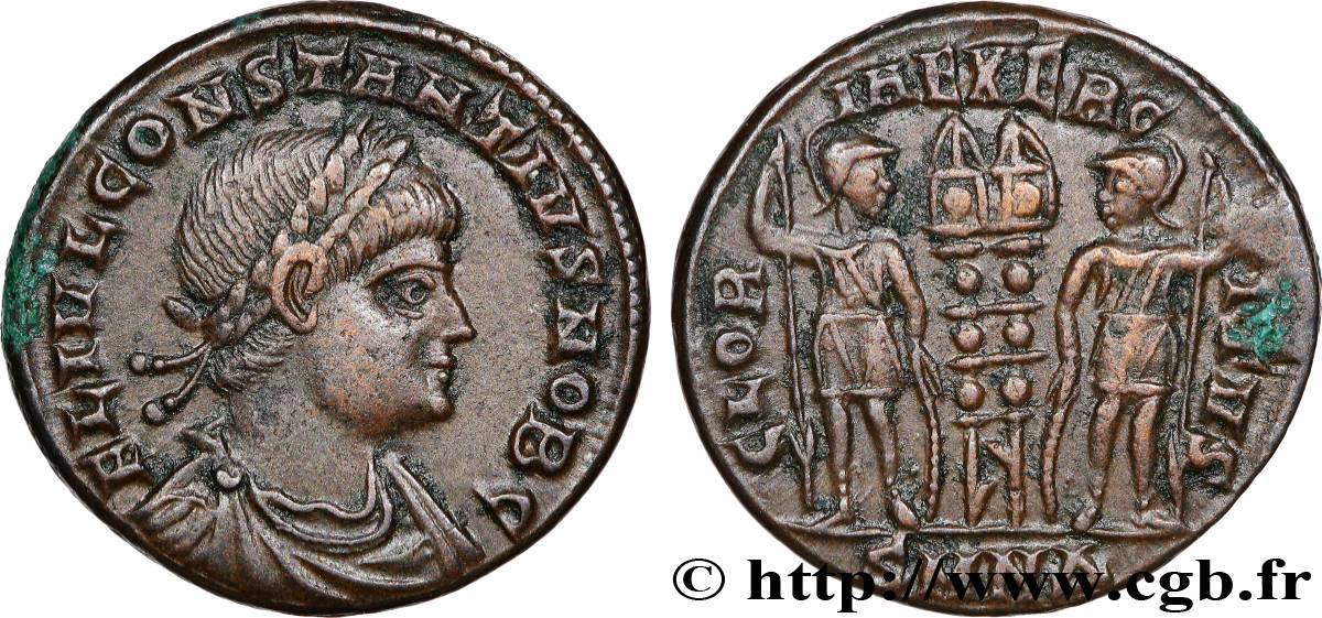 CONSTANCE II Centenionalis ou nummus SUP