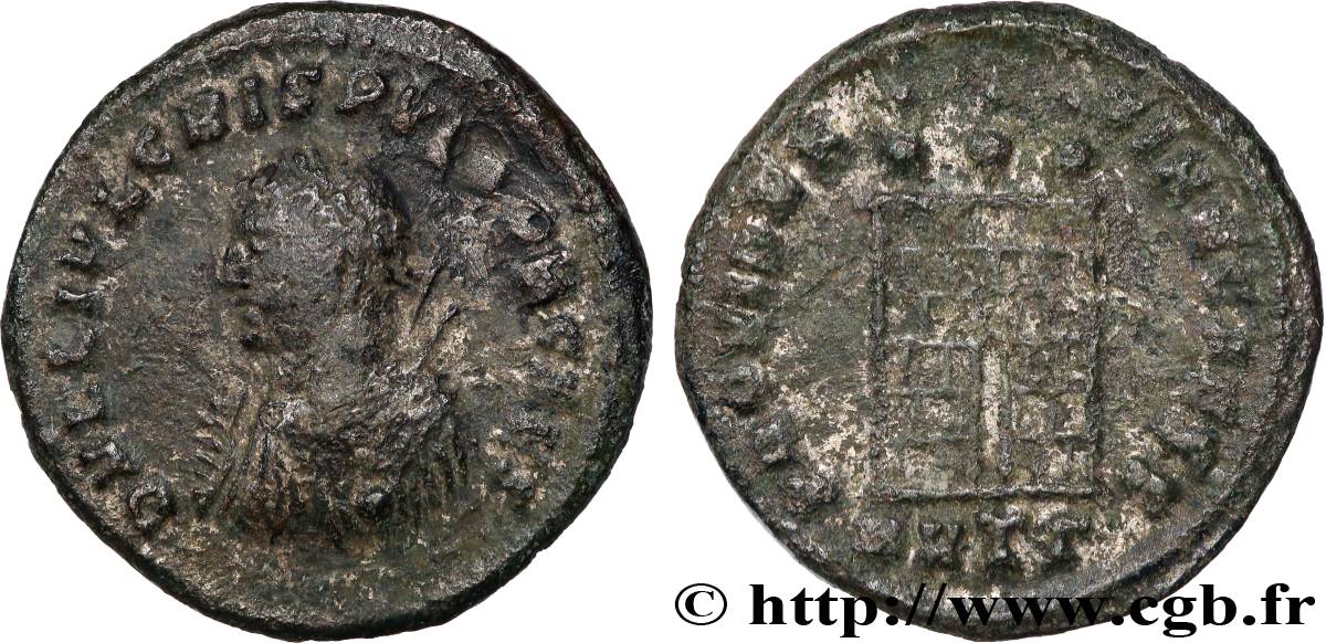 CRISPUS Follis ou nummus XF