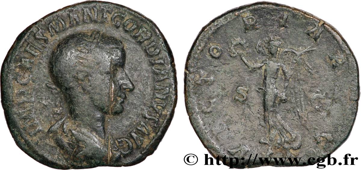 GORDIAN III Sesterce VF/VF