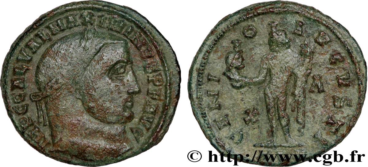 MAXIMINUS II  Follis ou nummus XF