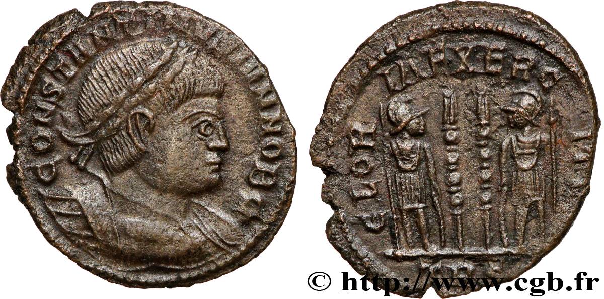 CONSTANTINUS II Centenionalis ou nummus fVZ