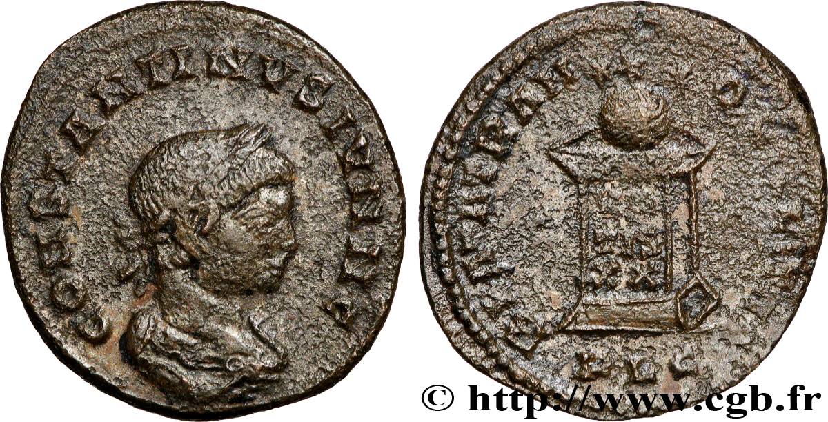 CONSTANTINE II Centenionalis ou nummus AU/XF