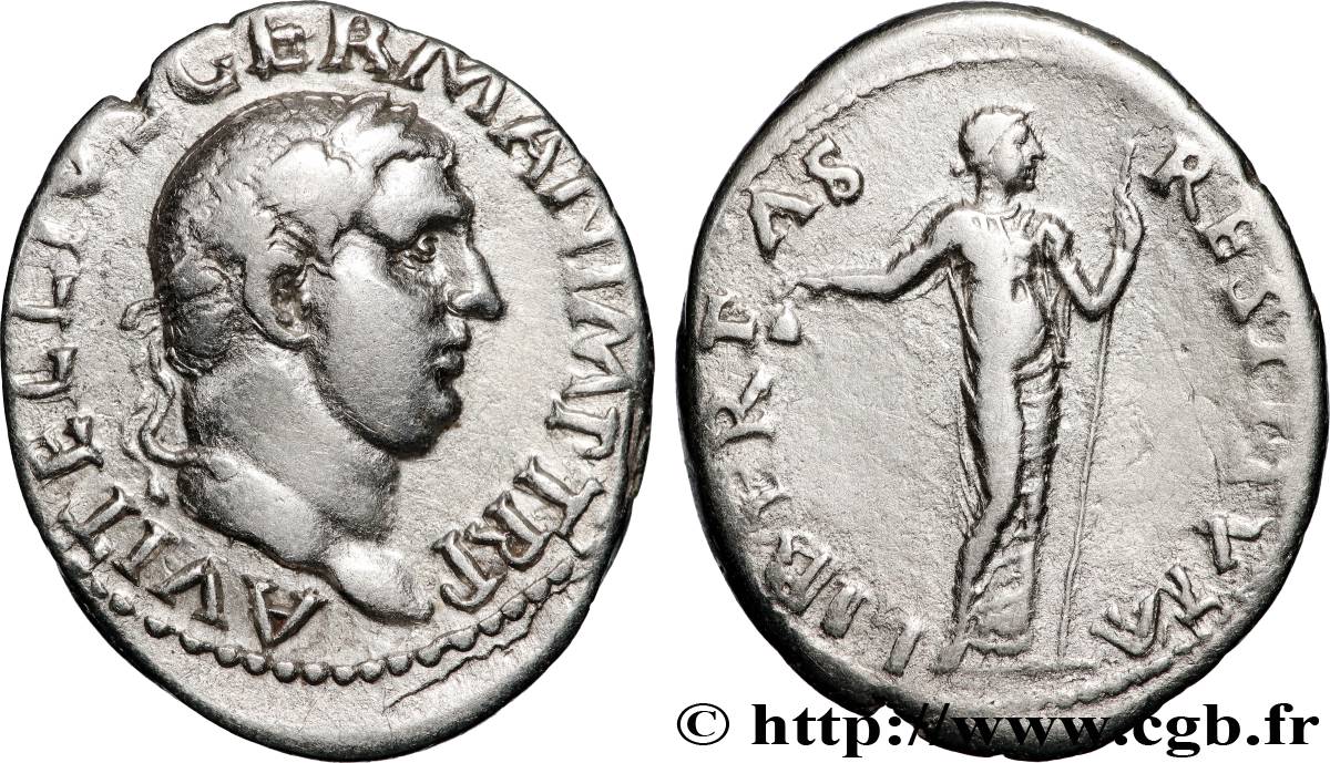 VITELLIUS Denier fVZ/SS