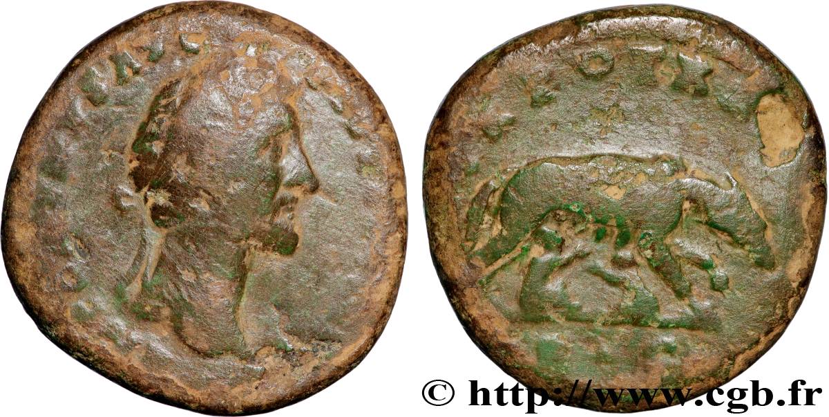 ANTONINUS PIUS Sesterce VF