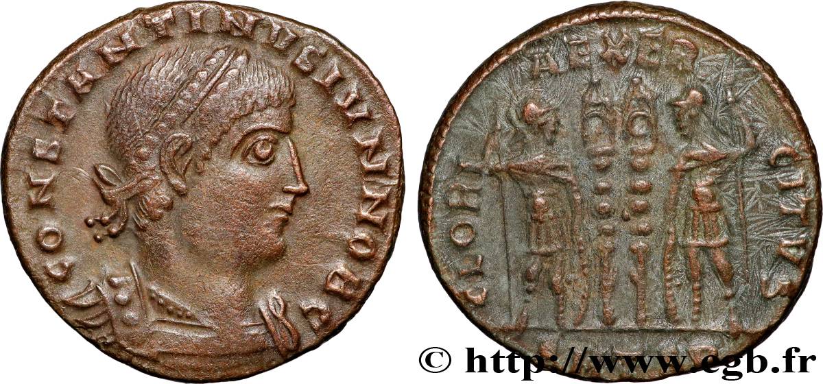 CONSTANTINO II Centenionalis ou nummus EBC/MBC+