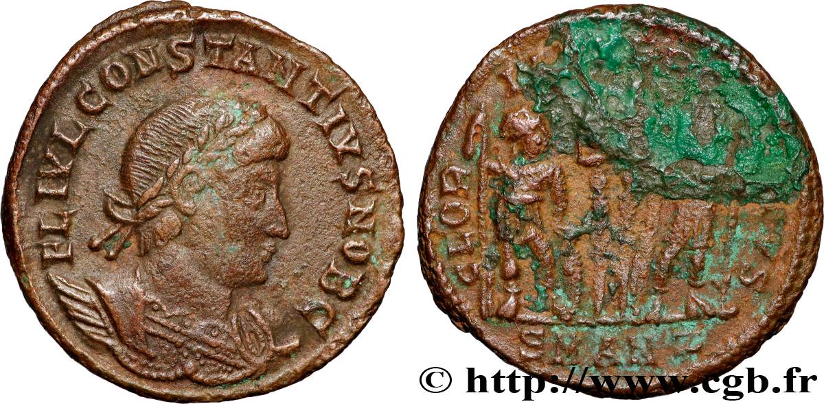 CONSTANTIUS II Centenionalis ou nummus SS