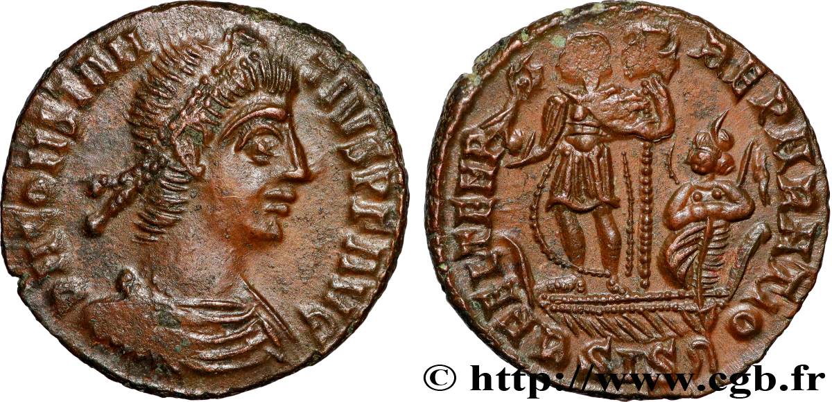 CONSTANTIUS II Demi-maiorina AU