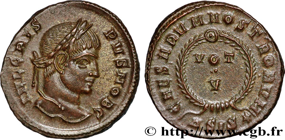 CRISPUS Centenionalis ou nummus SPL