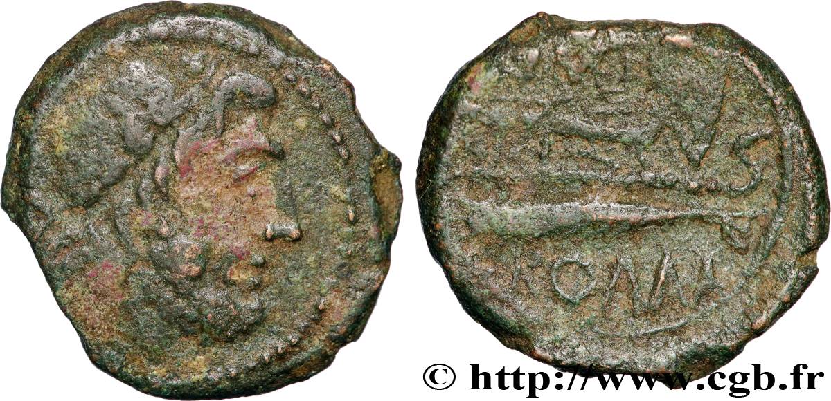 ROMAN REPUBLIC - ANONYMOUS Semis VF