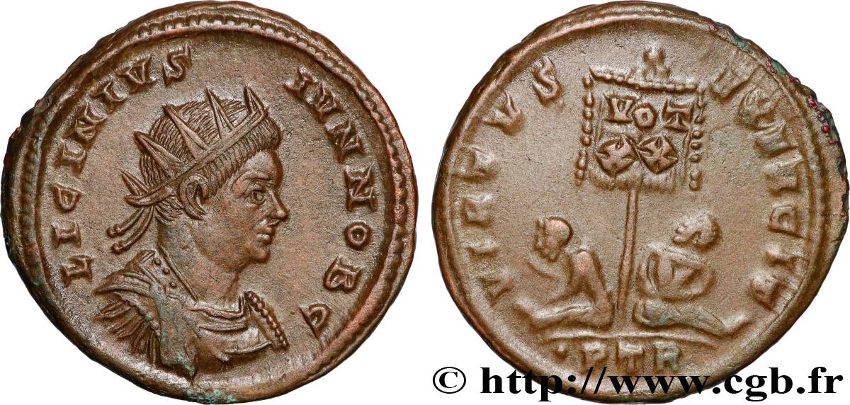 LICINIUS II Centenionalis ou nummus MS/AU