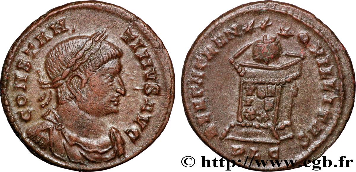 CONSTANTINE I THE GREAT Centenionalis ou nummus AU