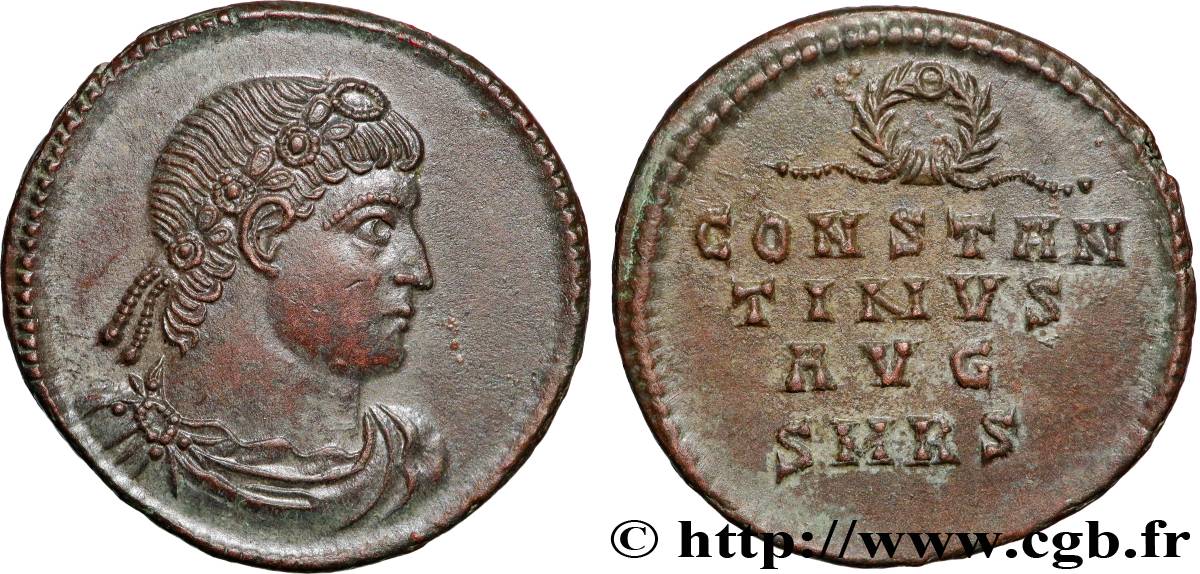 CONSTANTINE I THE GREAT Nummus MS