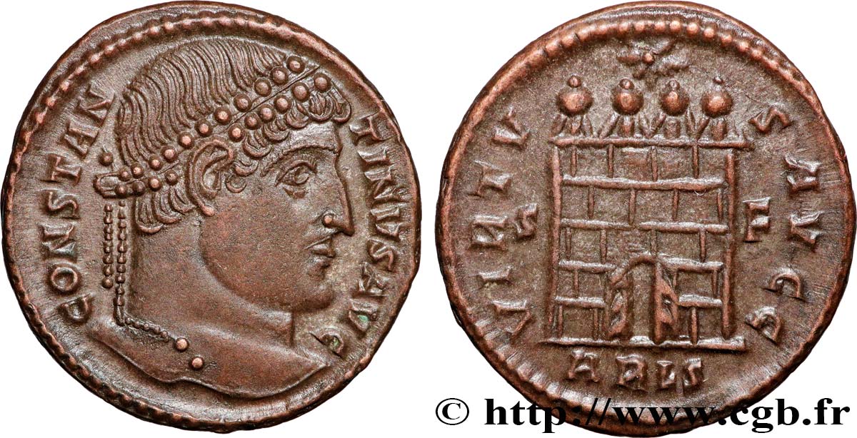 CONSTANTINE I THE GREAT Centenionalis ou nummus MS