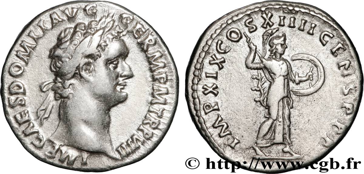 DOMITIANUS Denier AU/AU