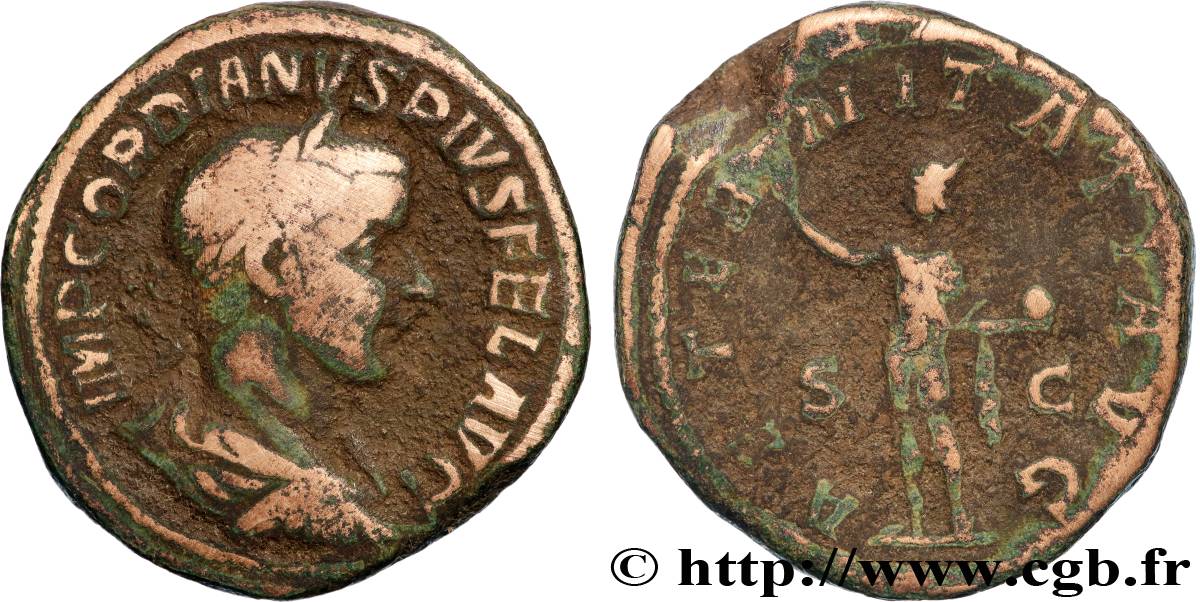 GORDIAN III Sesterce VF/VF