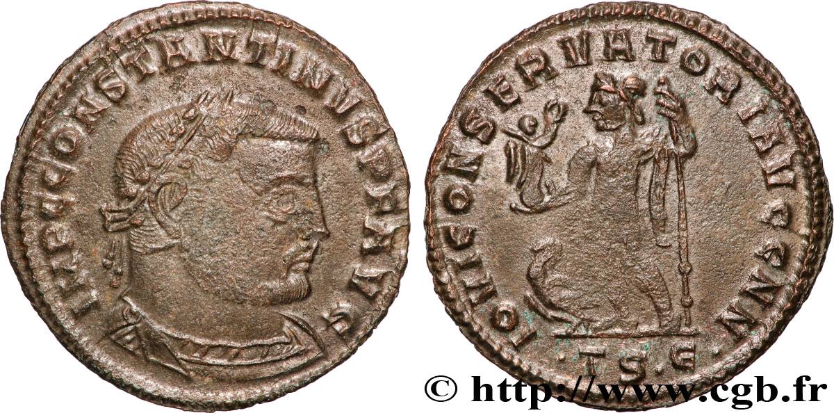 CONSTANTINE I THE GREAT Follis ou nummus AU