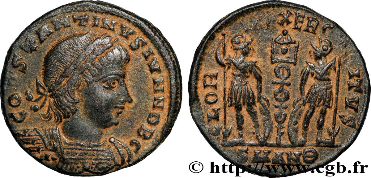 CONSTANTINUS II Centenionalis ou nummus fVZ