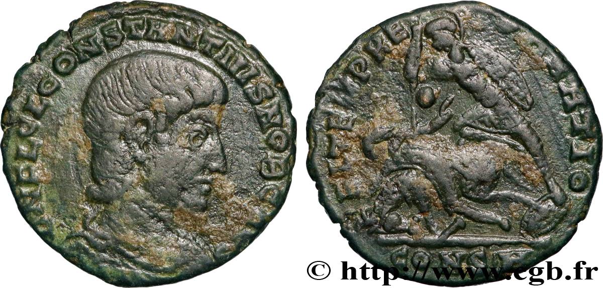 CONSTANTIUS GALLUS Maiorina réduite XF/VF