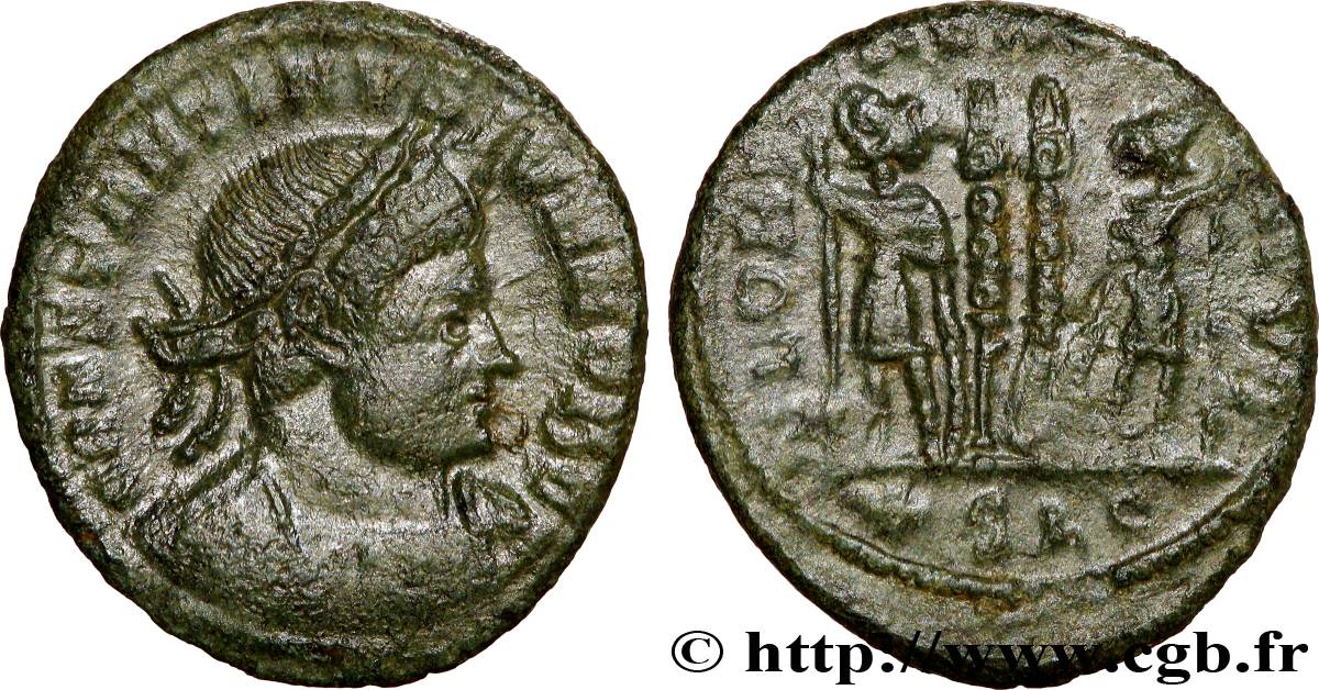 CONSTANTINE II Centenionalis ou nummus AU