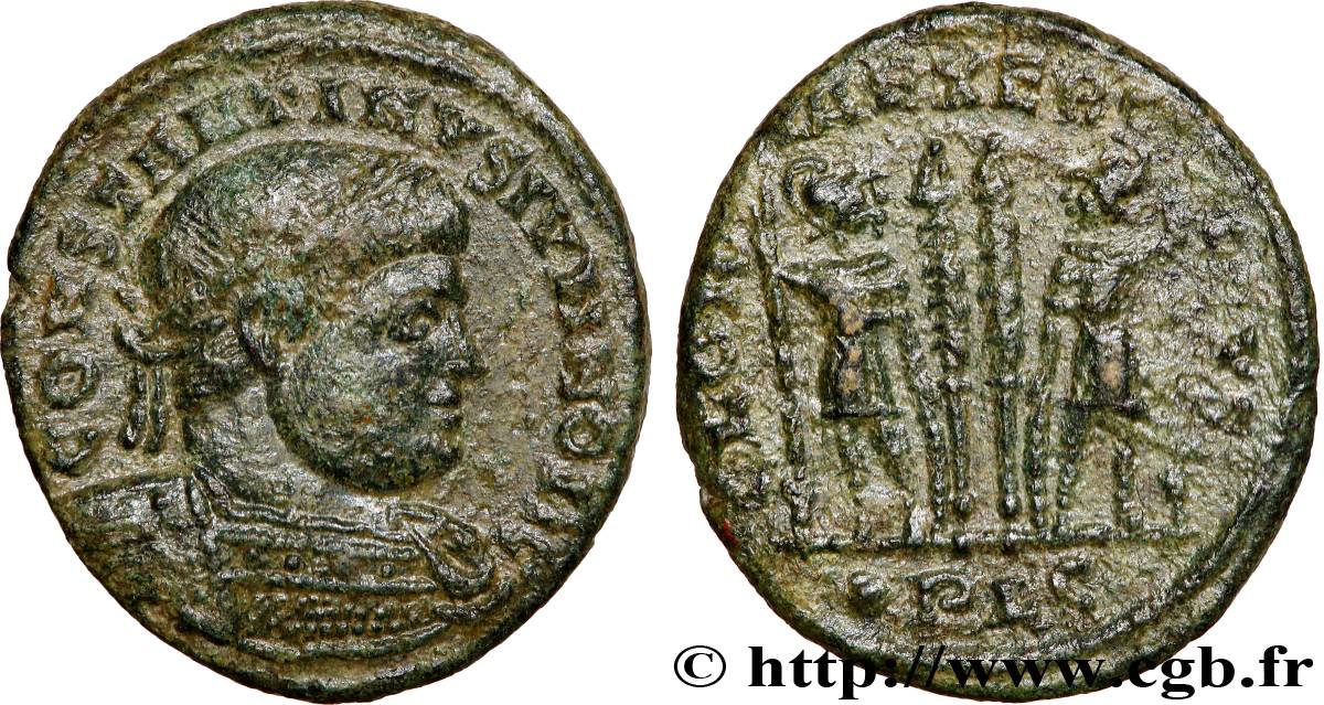 CONSTANTINE II Centenionalis ou nummus XF