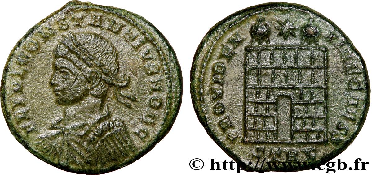 CONSTANTIUS II Centenionalis ou nummus AU