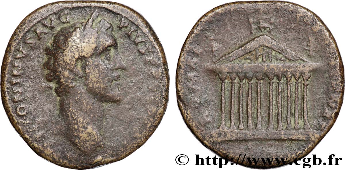 ANTONINUS PIUS Sesterce VF