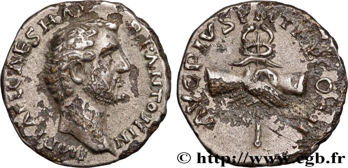 ANTONINUS PIUS Denier XF