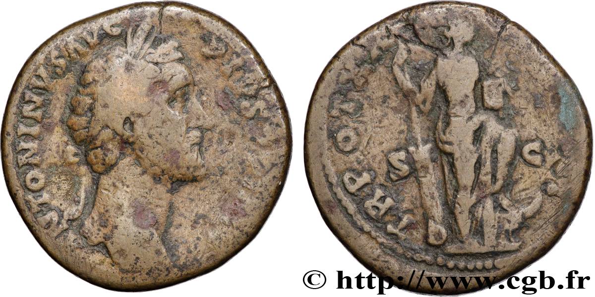 ANTONINUS PIUS Sesterce fSS