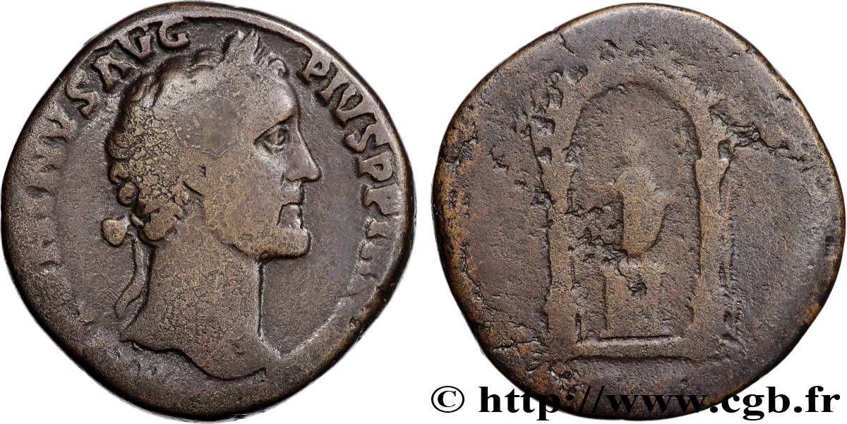 ANTONINUS PIUS Sesterce VF