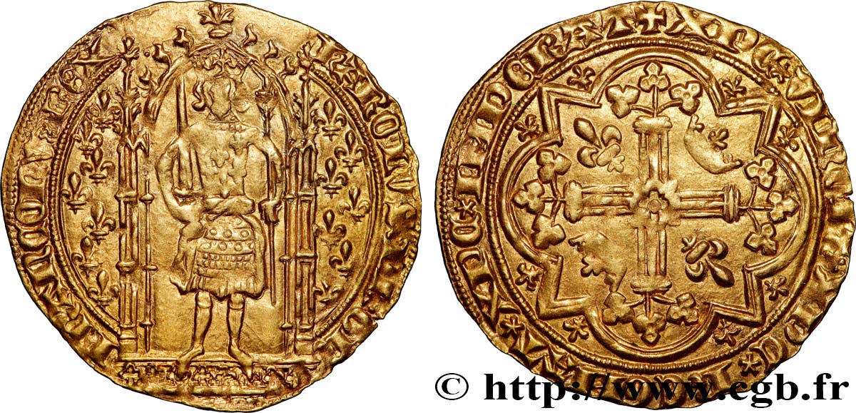 CHARLES V LE SAGE / THE WISE Franc à pied n.d. s.l. XF
